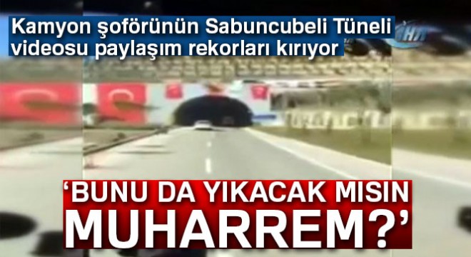 'Bunu da yıkacak mısın Muharrem?' videosu paylaşım rekoru kırdı