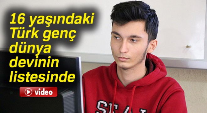 16 yaşındaki Yiğit, Apple'ın 'Teşekkür' listesinde