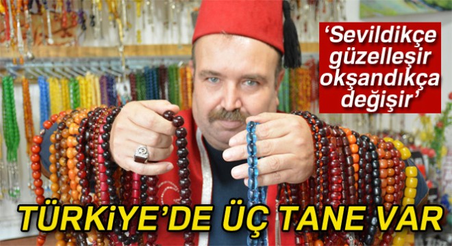 200 yıllık tesbihten Türkiye'de üç tane var