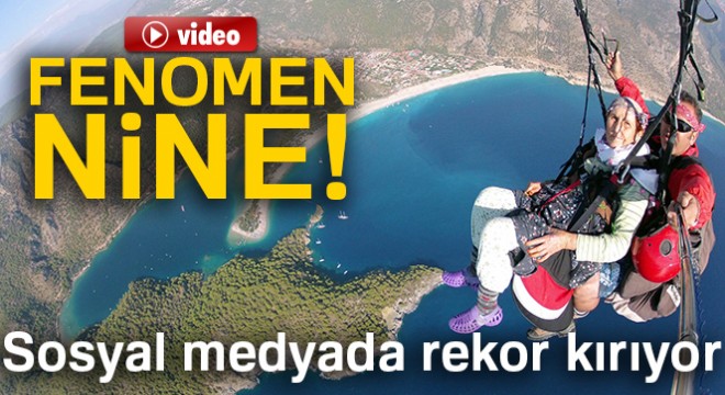 87 yaşında paraşütle atlayan Halime nine fenomen oldu