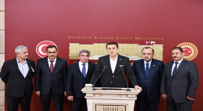 AK PARTİ'Lİ AYDEMİR'İN BASIN TOPLANTISI