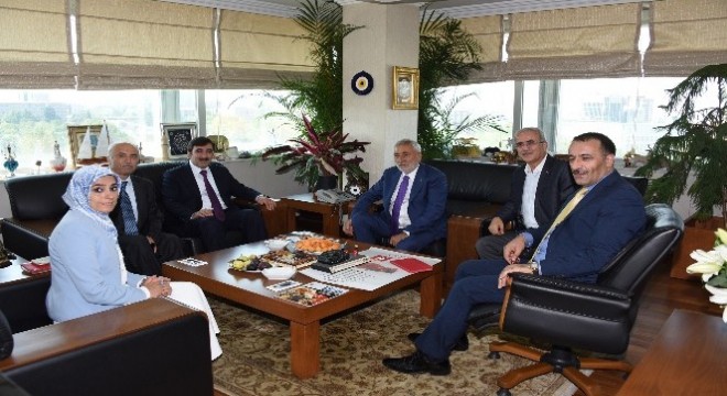 AK Parti Genel Başkan Yardımcısı Cevdet Yılmaz'dan TESK'e ziyaret