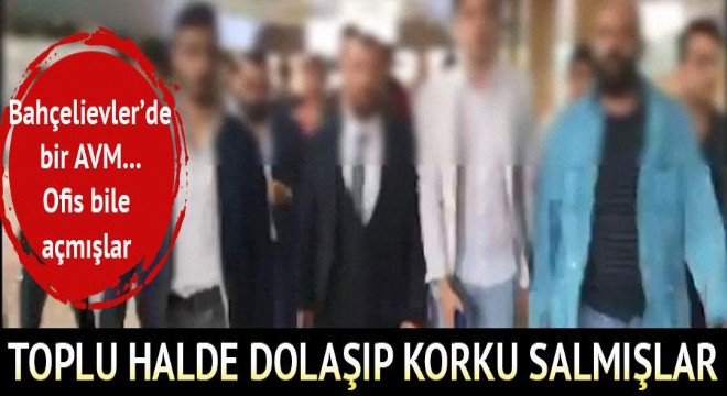 AVM'yi haraca bağlamışlar...