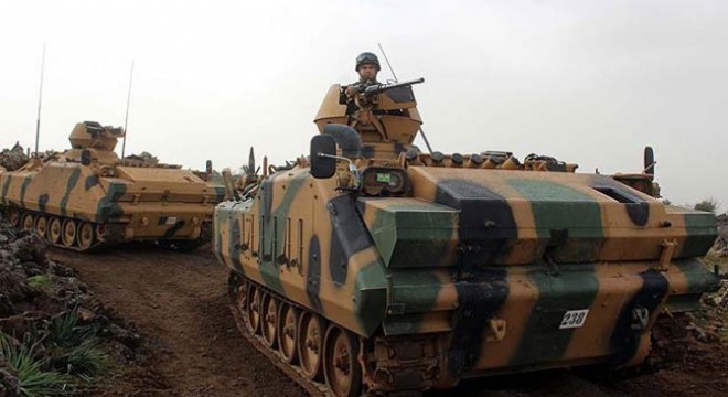 Afrin'deki hareketli hedefler anında imha edilecek