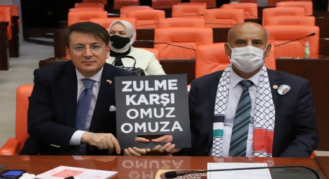 Aydemir: ‘İsrail zulmünü telin ediyoruz'
