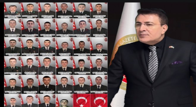 Aydemir'den İdlib şehitlerine vefa