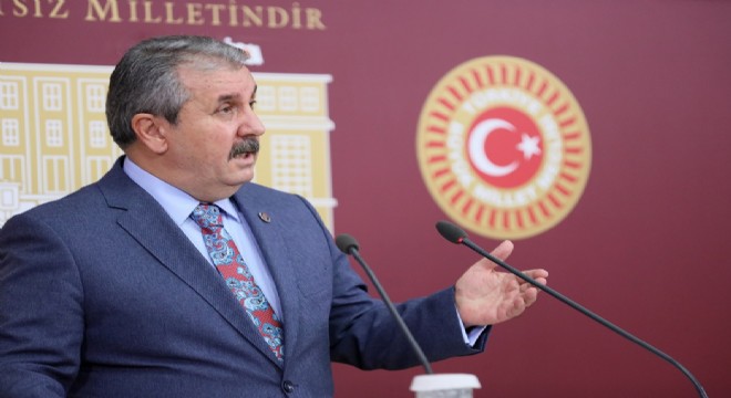 BBP GENEL BAŞKANI DESTİCİ'NİN BASIN TOPLANTISI
