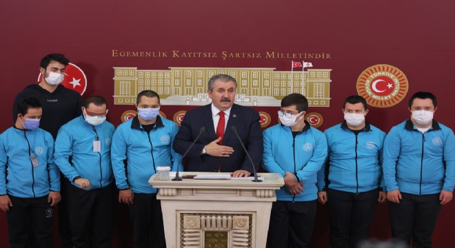 BBP GENEL BAŞKANI DESTİCİ'NİN BASIN TOPLANTISI
