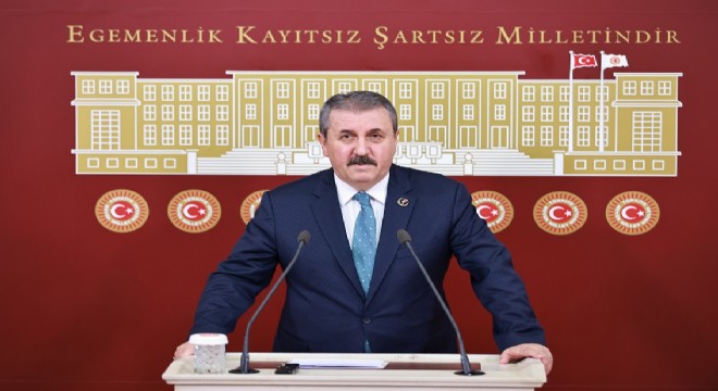 BBP GENEL BAŞKANI DESTİCİ'NİN BASIN TOPLANTISI