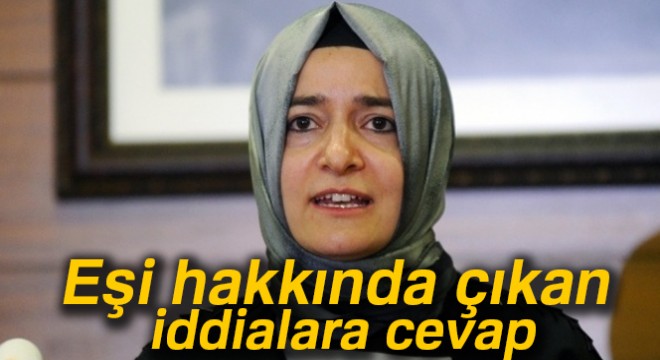Bakan Kaya'dan eşi hakkında çıkan iddialara cevap