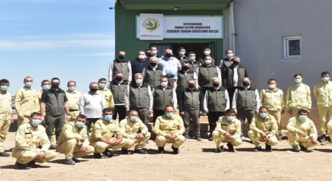 Bakan Pakdemirli Kızılcahamam'da orman personeliyle bayramlaştı