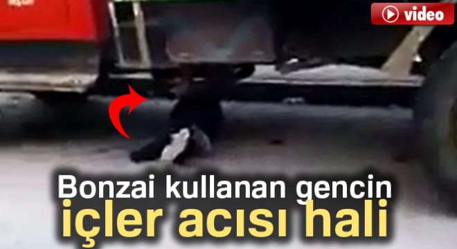 Bonzai kullanan gencin içler acısı hali