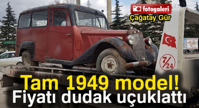 Bu ambulans tam 1949 model!