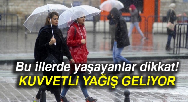 Bu illerde yaşayanlar dikkat! Meteoroloji'den çok kuvvetli yağış uyarısı 9 Mart Cuma yurtta hava durumu