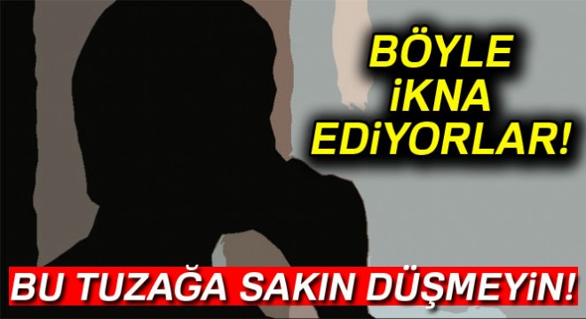 Cep fareleri hemşireyi dolandırdı