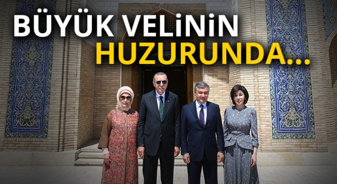 Cumhurbaşkanı Erdoğan, Nakşibendi Hazretleri'nin türbesini ziyaret etti