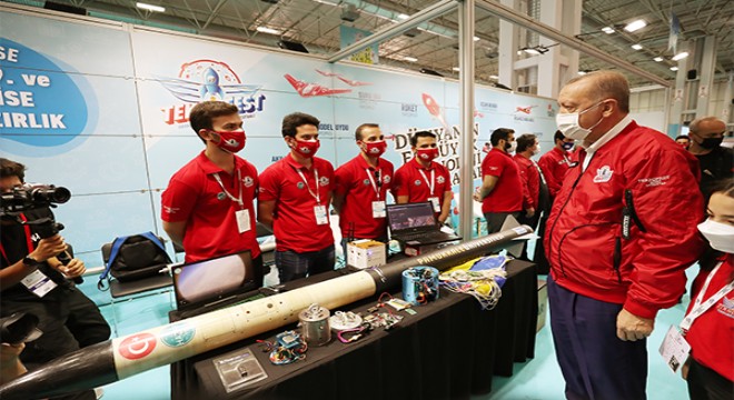 Cumhurbaşkanı Erdoğan, Teknofest 2020'ye katıldı