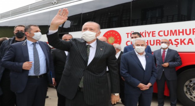 Cumhurbaşkanı Erdoğan, Rize İyidere-İkizdere Yolu ve Tünelleri Açılış Töreni'nde konuştu