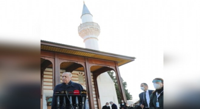 Cumhurbaşkanı Erdoğan, cuma namazı sonra açıklama yaptı