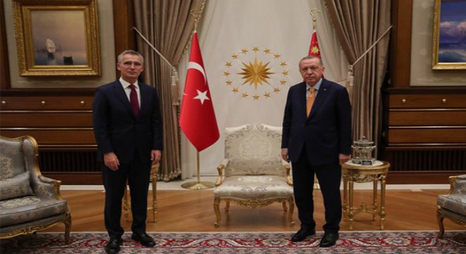 Cumhurbaşkanı Erdoğan'ın NATO Genel Sekreteri Jens Stoltenberg ve beraberindeki heyeti kabulüne ilişkin açıklama
