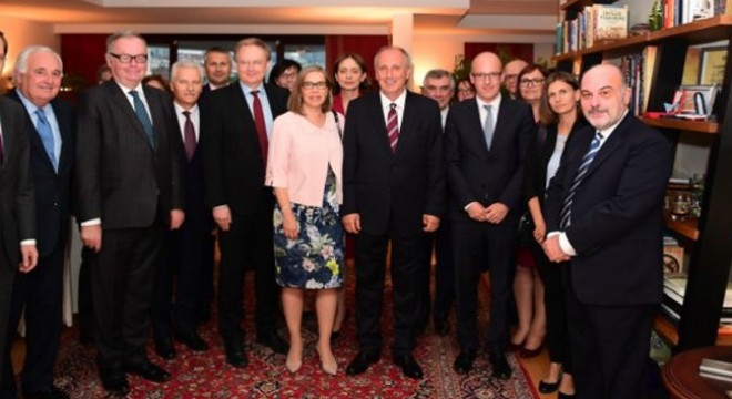 Danimarka Büyükelçisi CHP'li Cumhurbaşkanı adayı İnce'nin yalanını ortaya çıkardı