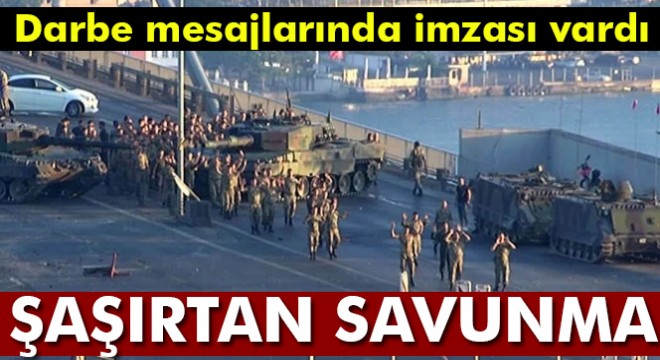 Darbe mesajlarında imzası bulunan Partigöç savunma yaptı: 