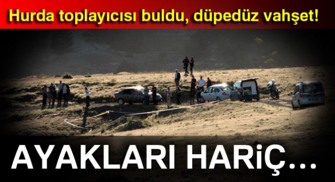 Elazığ'da vahşet! Yakılmış erkek cesedi bulundu