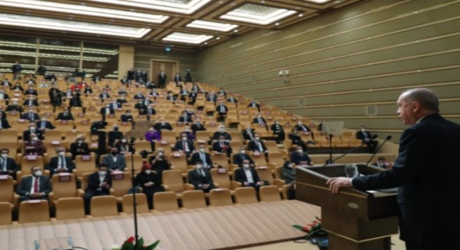 Erdoğan, Cumhurbaşkanlığı Kültür ve Sanat Büyük Ödülleri Töreni'nde konuştu