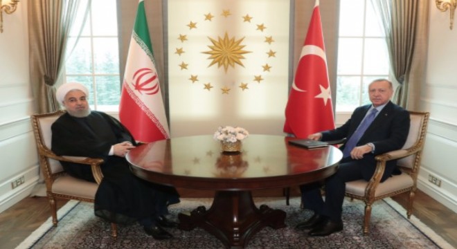 Erdoğan, Ruhani ile görüştü