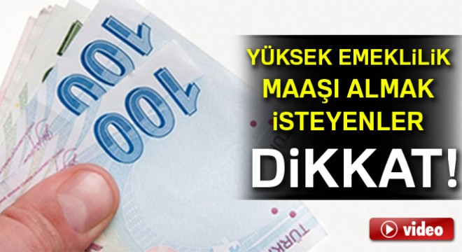 Erhan Nacar: '45 yaşında Bağ-Kur'a geç, yüksek emekli maaşı kap'