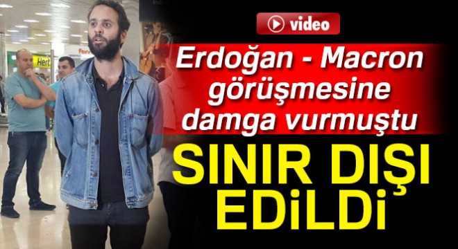 Fransız gazeteci Depardon, Atatürk Havalimanı'na getirildi