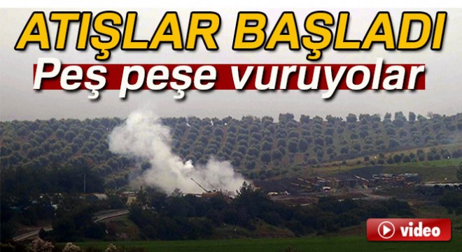 Gülbaba'da tank atışları başladı