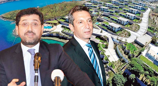 Havuz vermiş iki villa kapmış!