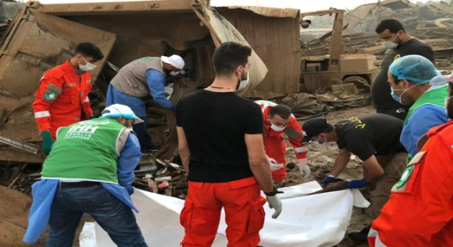 İHH ekipleri Beyrut'ta çalışmalara başladı