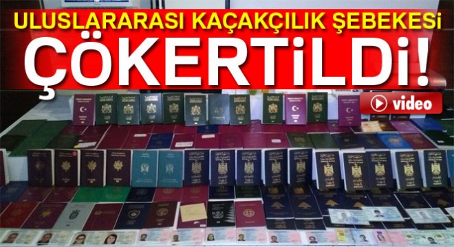 İstanbul'da uluslararası kaçakçılık şebekesi çökertildi