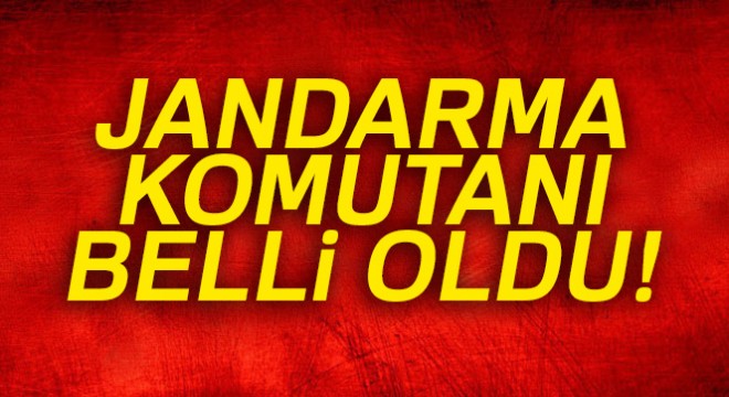 Jandarma Komutanı Arif Çetin oldu