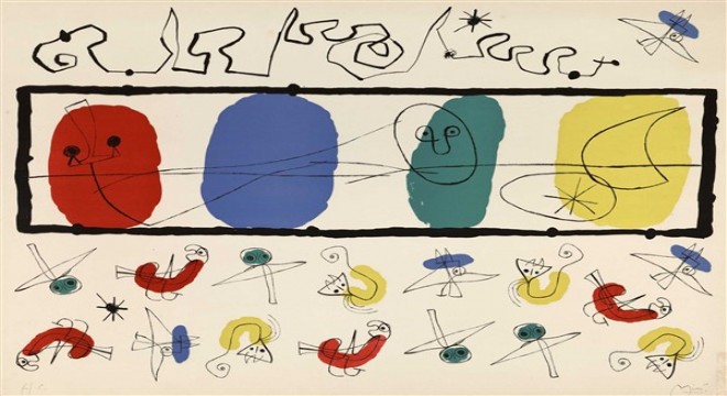 Joan Miró. Kadınlar, Kuşlar, Yıldızlar sergisi şimdi çevrimiçi seçkisiyle SSM'de
