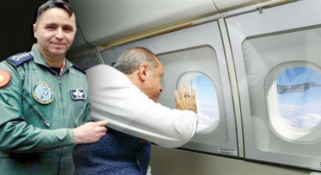 ‘Kalbimdesiniz' jestine F-16 selamı