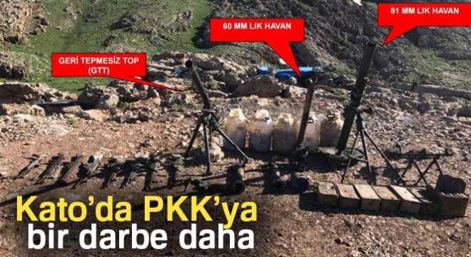 Kato'da PKK'ya bir darbe daha
