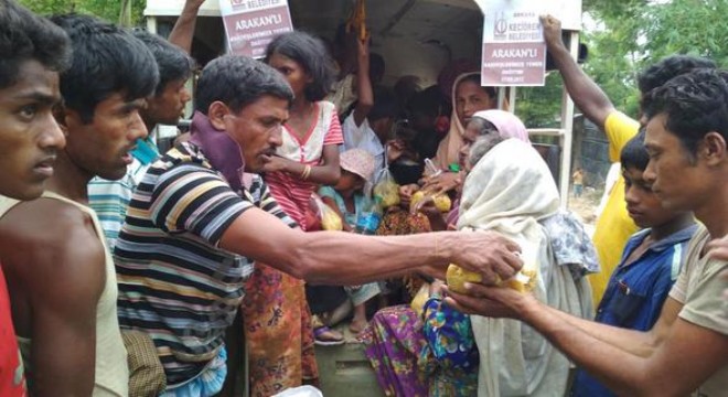 Keçiören'den Arakan'a yardım eli