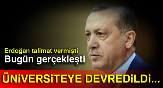 Kenan Evren Kışlası Marmara Üniversitesi'ne devredildi