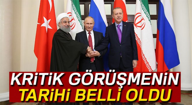 Kremlin: Türk, Rus, İran liderleri nisanda İstanbul'da buluşacak
