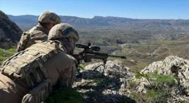 MSB: Gara Bölgesinde 5 PKK'lı Terörist Etkisiz Hale Getirildi