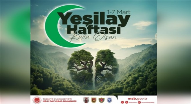 MSB'den Yeşilay Haftası mesajı