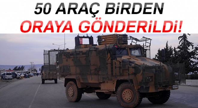 Mayına dayanıklı kirpiler Afrin'e gönderildi