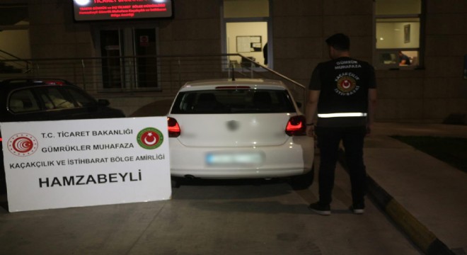 Mersin ve Edirne'de kaçak araç operasyonları