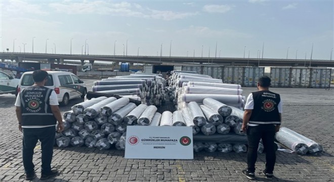 Mersin ve Kocaeli'de 1 milyar 22 milyon liralık kaçakçılık girişimine engel olundu