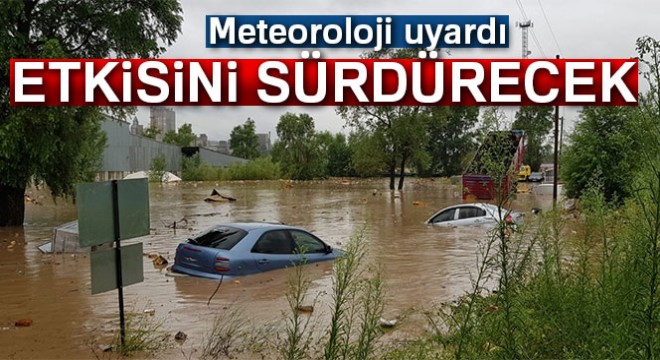 Meteoroloji Orta ve Doğu Karadeniz'i uyardı
