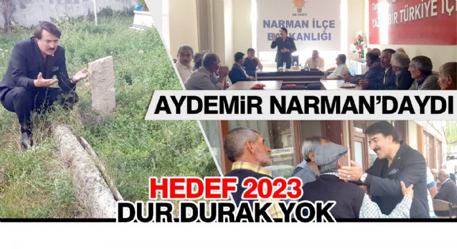 Milletvekili Aydemir'den Narman buluşması