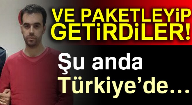Myanmar'daki FETÖ okulu yöneticisi Türkiye'ye getirildi